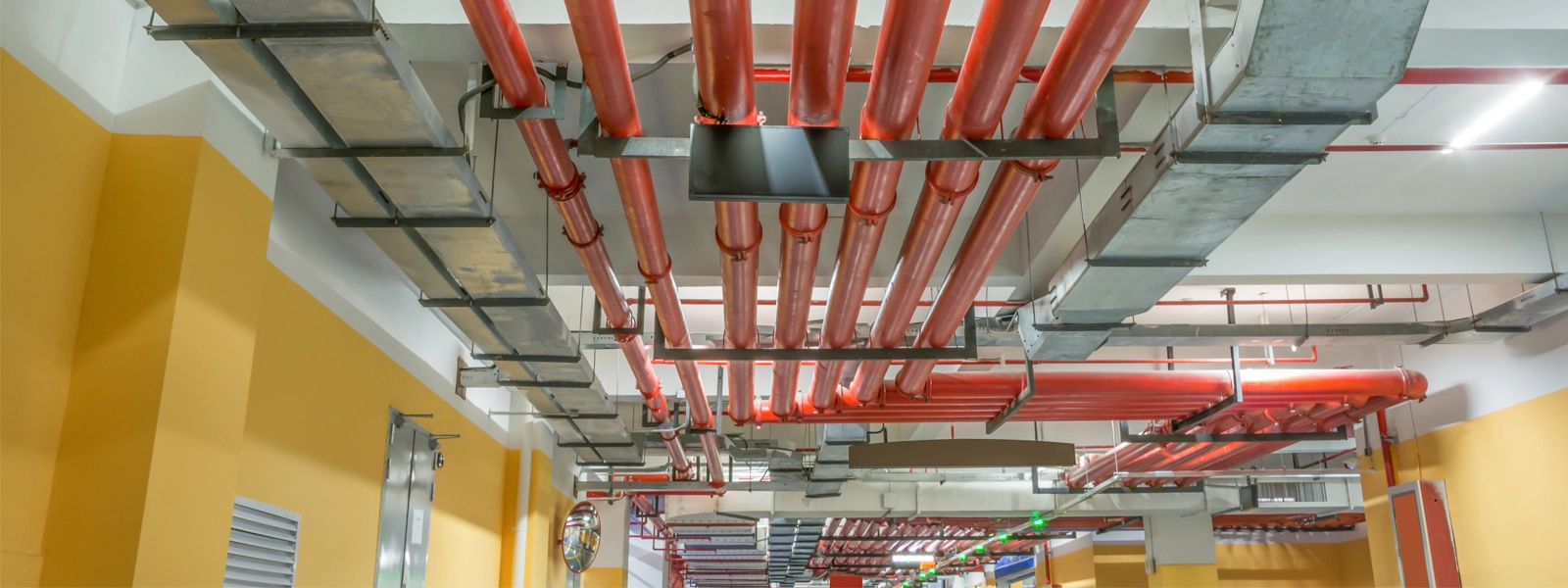 شبكات اطفاء و امن صناعي